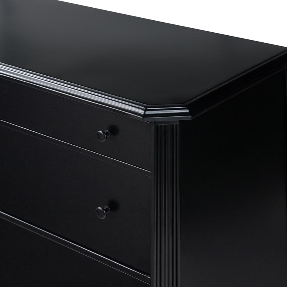 Lendon 6 Drawer Dresser in Black by FOUR HANDS