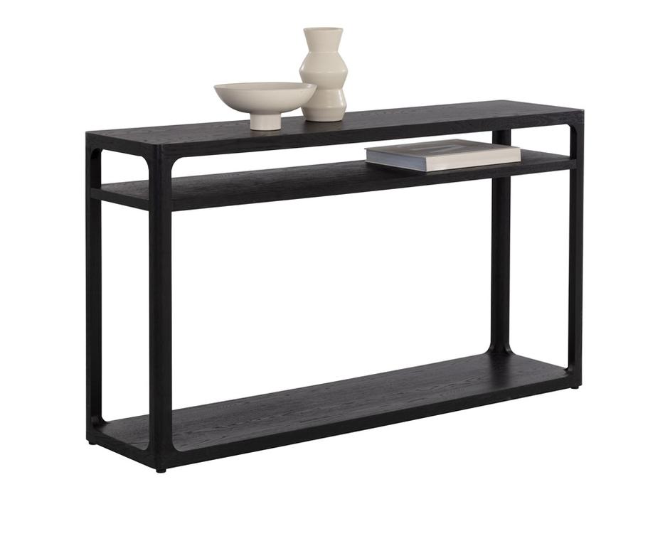 DONCASTER CONSOLE TABLE - BLACK by Sunpan