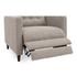 Bridgers Power Recliner Chair Warm Grey by Moes Home