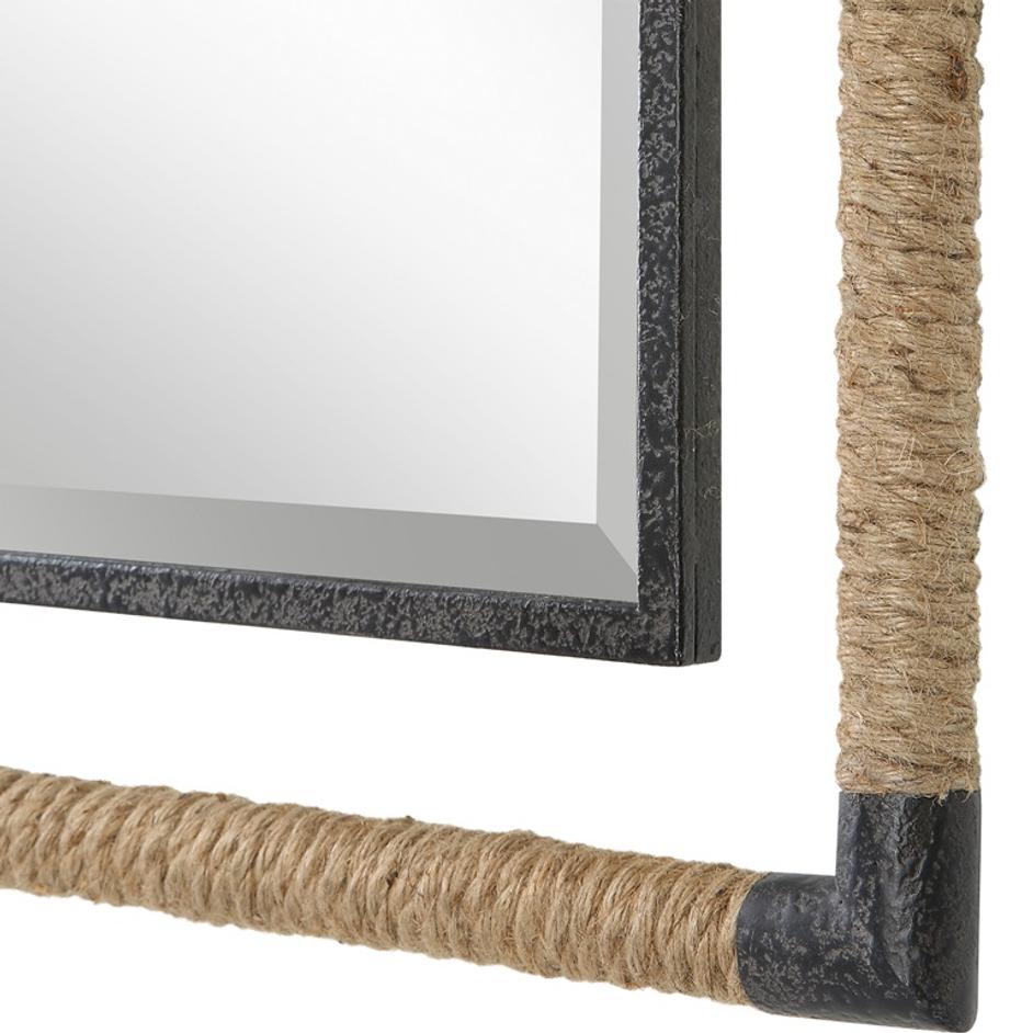 Melville Iron & Rope Mirror by Uttermost