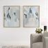 Seabreeze Abstract Framed Canvas Prints Set/2 by Uttermost