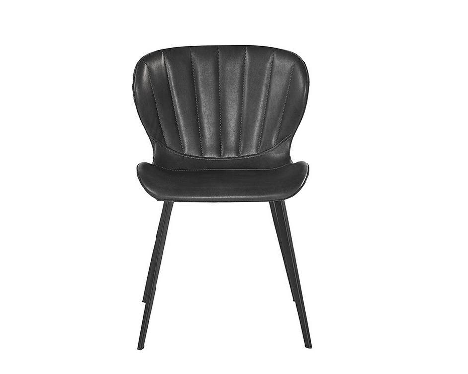 Arabella Dining Chair - Bravo Portabella / Polo Club Kohl Grey by Sunpan