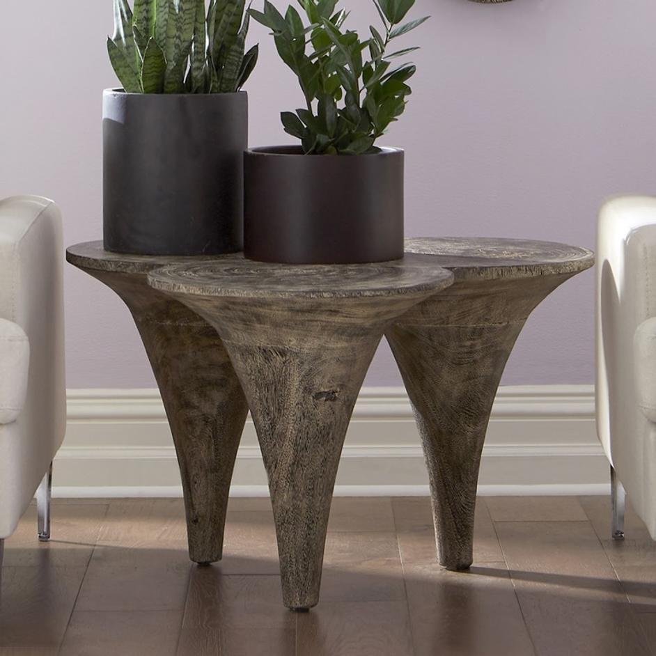 Butterfly Coffee Table, Grey Stone by PHILLIPS COLLECTION