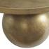 Triplet Antique Brass Coffee Table by Uttermost