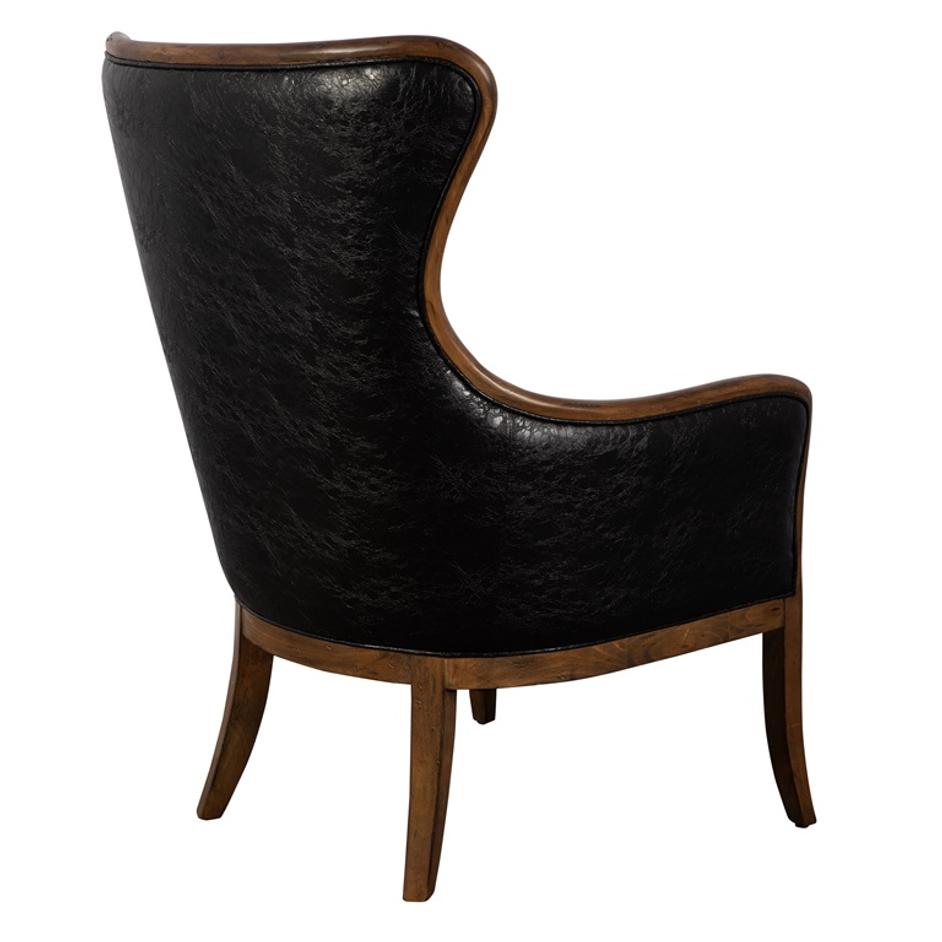 Snowden Tan Wing Chair by Uttermost