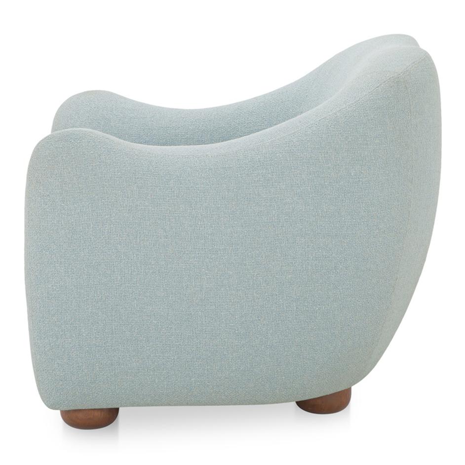 Bria Accent Chair Light Blue by Moes Home