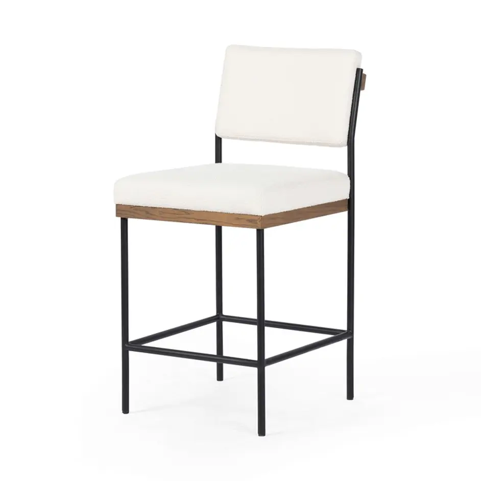 Benton Bar + Counter Stool - Fayette Cloud by Four Hands