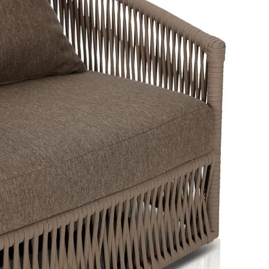 Porto Outdoor Swivel Chair - Ellor Brown by Four Hands