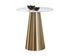 Damon Bar Table - Gold by Sunpan