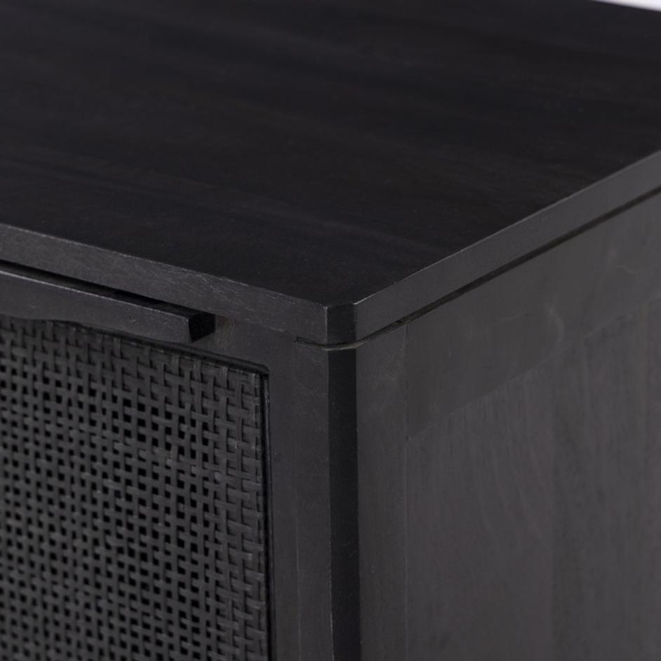 Sydney Nightstand - Black Wash by Four Hands