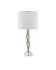 Elyx Table Lamp In Chinois Silver Leaf by Currey & Company