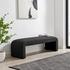 Vioreen Boucle Bench, Stanton Black by New Pacific Direct