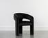 ISIDORE DINING ARMCHAIR - ABBINGTON BLACK by Sunpan