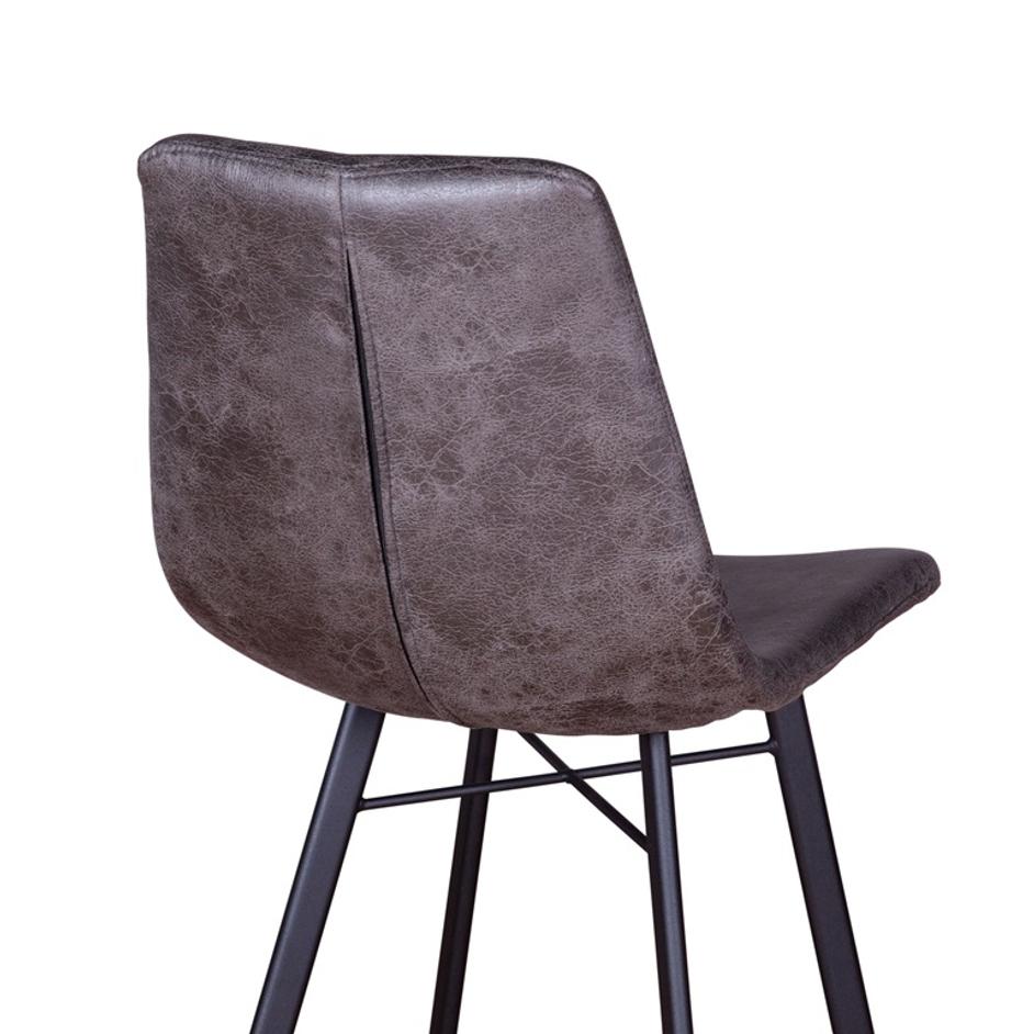 Sam Counter Chair, Charcoal by Home Trends & Design