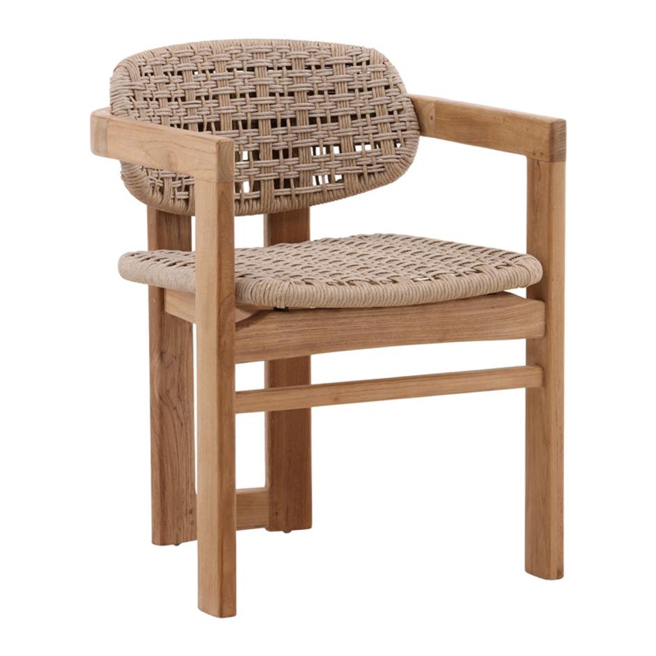 Milan Outdoor Dining Chair by Curated Collections