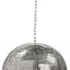Pierced Metal Sphere Pendant In Polished Nickel by REGINA ANDREWS