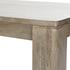 Sedia Mango Wood 78" Dining Table Ash Natural by Classic Home