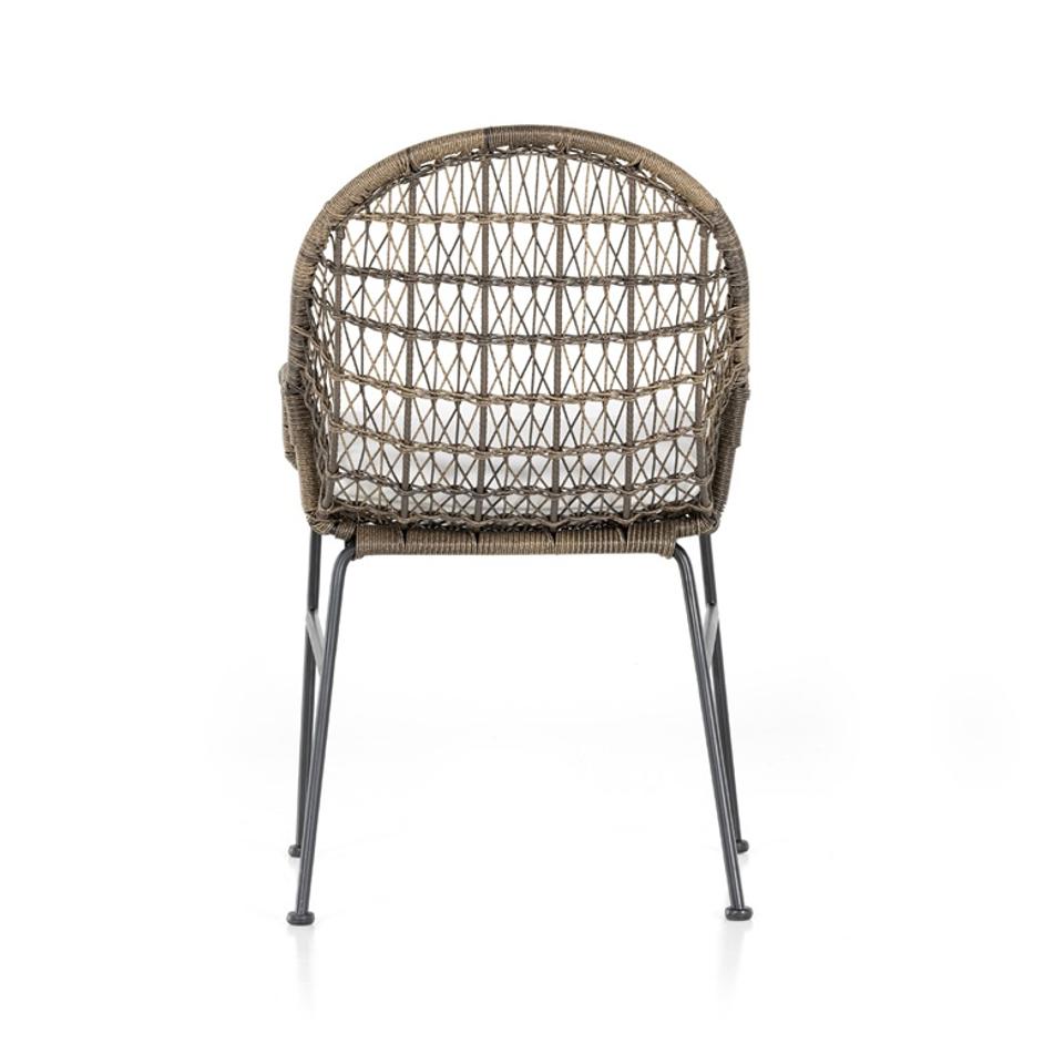 Bandera Otdr Dining Chair Low Arm W/Cshn by FOUR HANDS