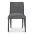 CALLA DINING CHAIR DARK GREY-M2 by Moes Home