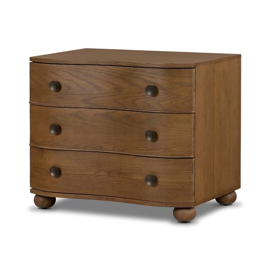 Tiago Nightstand In Toasted Oak by FOUR HANDS