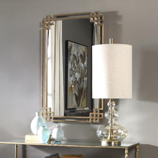 Devoll Antique Gold Mirror by Uttermost