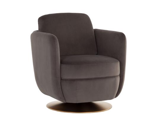 GILLEY SWIVEL LOUNGE CHAIR - MEG ASH by Sunpan