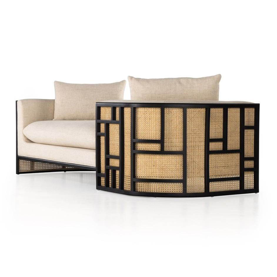 June Chaise - Thames Cream by Four Hands