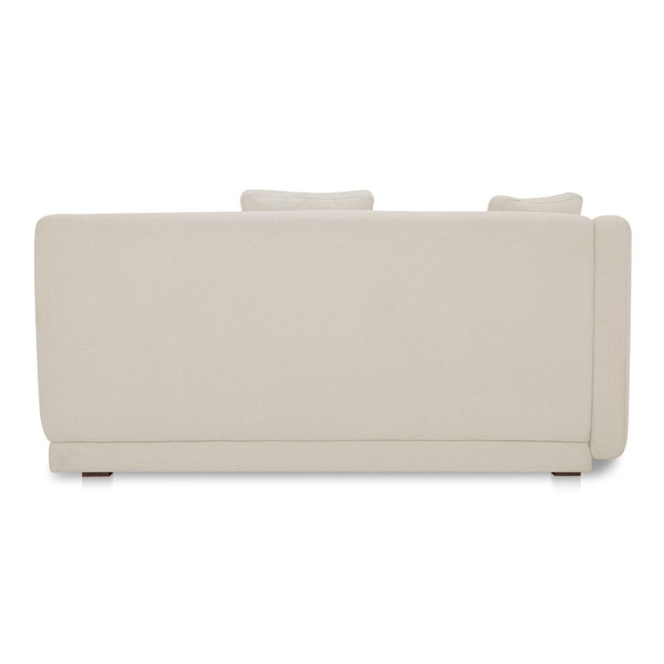 Fraser Left Arm Facing Sofa Off White by Moes Home