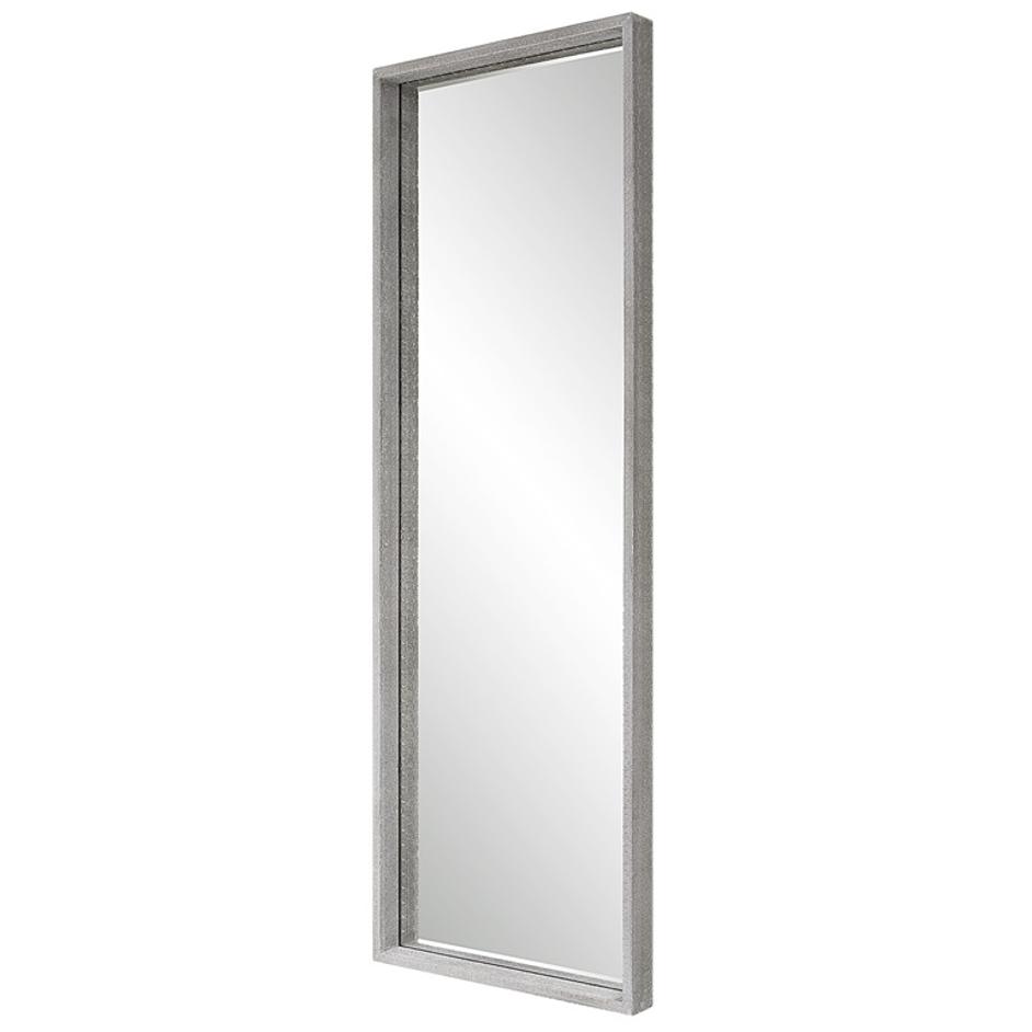 Omega Oversized Silver Mirror by Uttermost