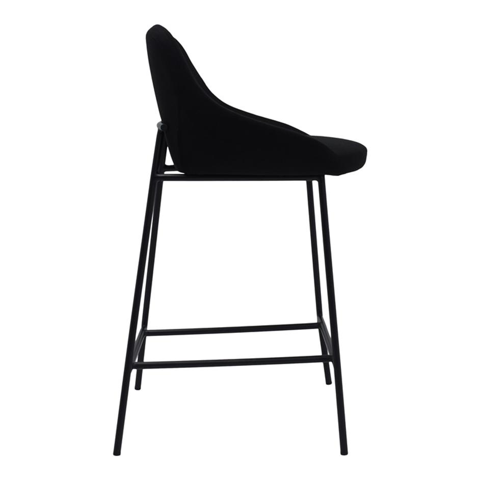 SHELBY COUNTERSTOOL BLACK by Moes Home