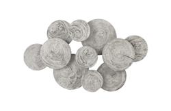 Clouds Wall Art, Grey Stone by PHILLIPS COLLECTION