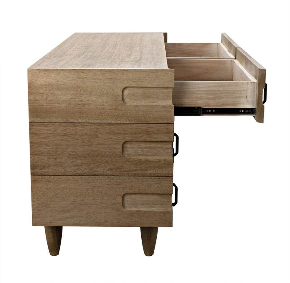 David Sideboard, Washed Walnut by Noir Furniture