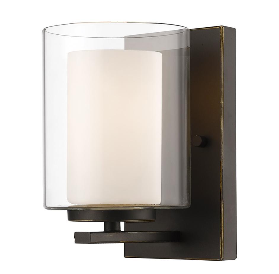 Willow 1 Light Wall Sconce in Olde Bronze Finish by Z-Lite