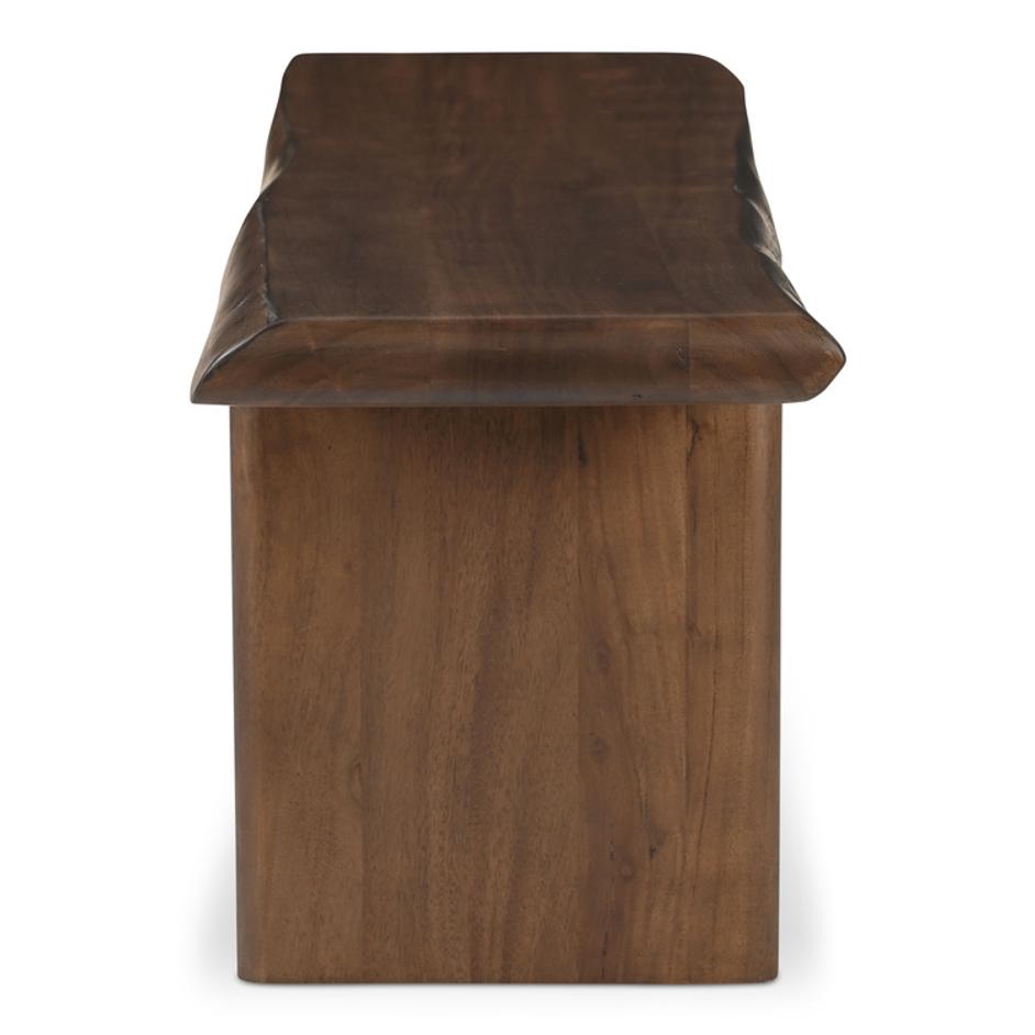 Lila Dining Bench Large Brown by Moes Home