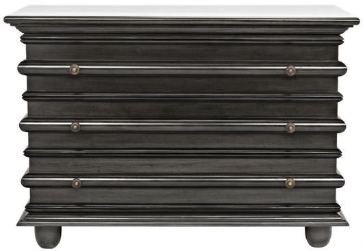 Ascona Small Chest, Pale by Noir Furniture