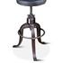 Wellington Adjusting Stool, Ebony by Home Trends & Design