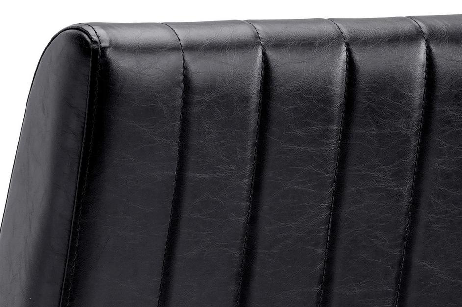 HALDEN DINING CHAIR - RUSTIC BRONZE - VINTAGE BLAC by Sunpan