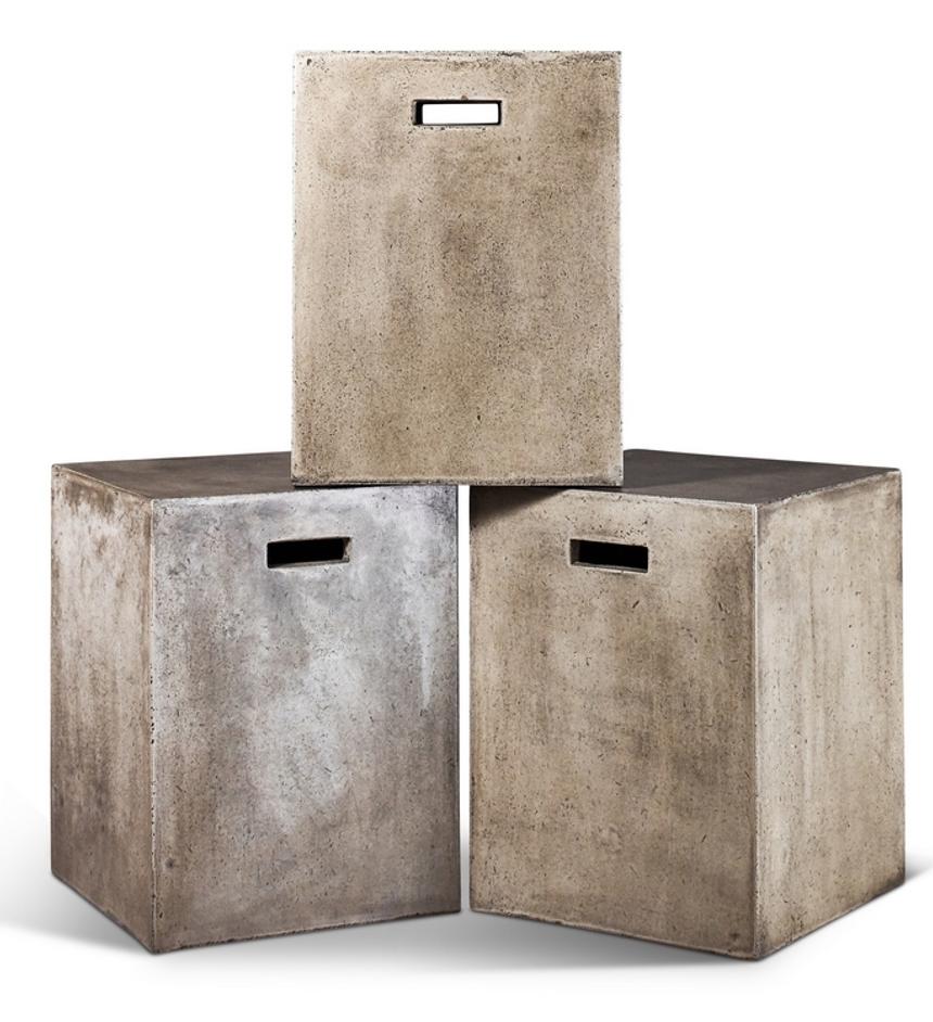 Una Stool - Dark Grey by Urbia Imports