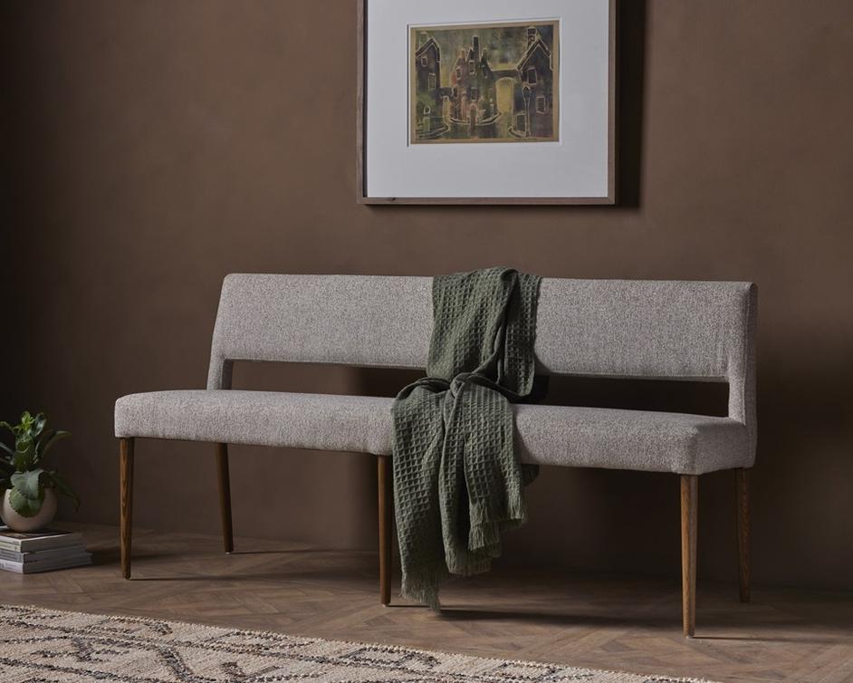 Joseph Dining Bench - Light Camel by Four Hands