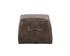 Aspen Ottoman - Havana Dark Brown by Sunpan