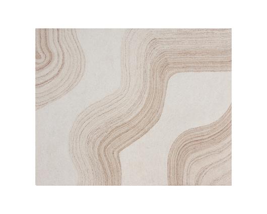 SANIBEL HAND-TUFTED RUG - IVORY / BEIGE - 8' X 10' by Sunpan