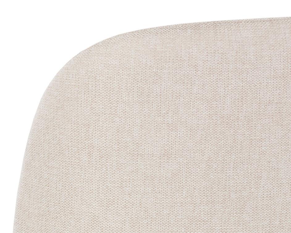 KENNA OFFICE CHAIR - BELFAST OATMEAL by Sunpan