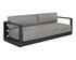 TAVIRA SOFA - CHARCOAL - LANIKAI SALT AND PEPPER by Sunpan