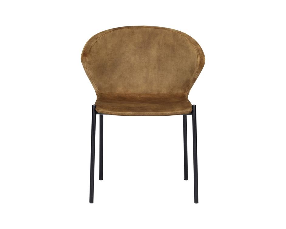 ERIC DINING CHAIR - NONO TAPENADE GOLD by Sunpan