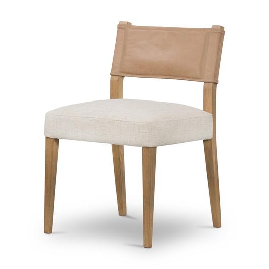 Ferris Dining Chair In Winchester Beige by FOUR HANDS