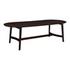 TRIE DINING TABLE SMALL DARK BROWN by Moes Home