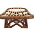 Beyla Rattan Counter Stool In Marble Brown by New Pacific Direct