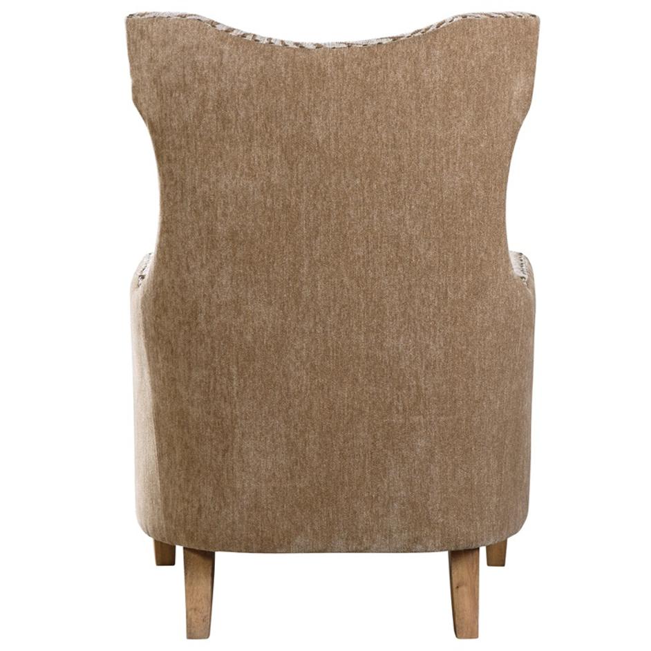 Kiango Animal Pattern Armchair by Uttermost