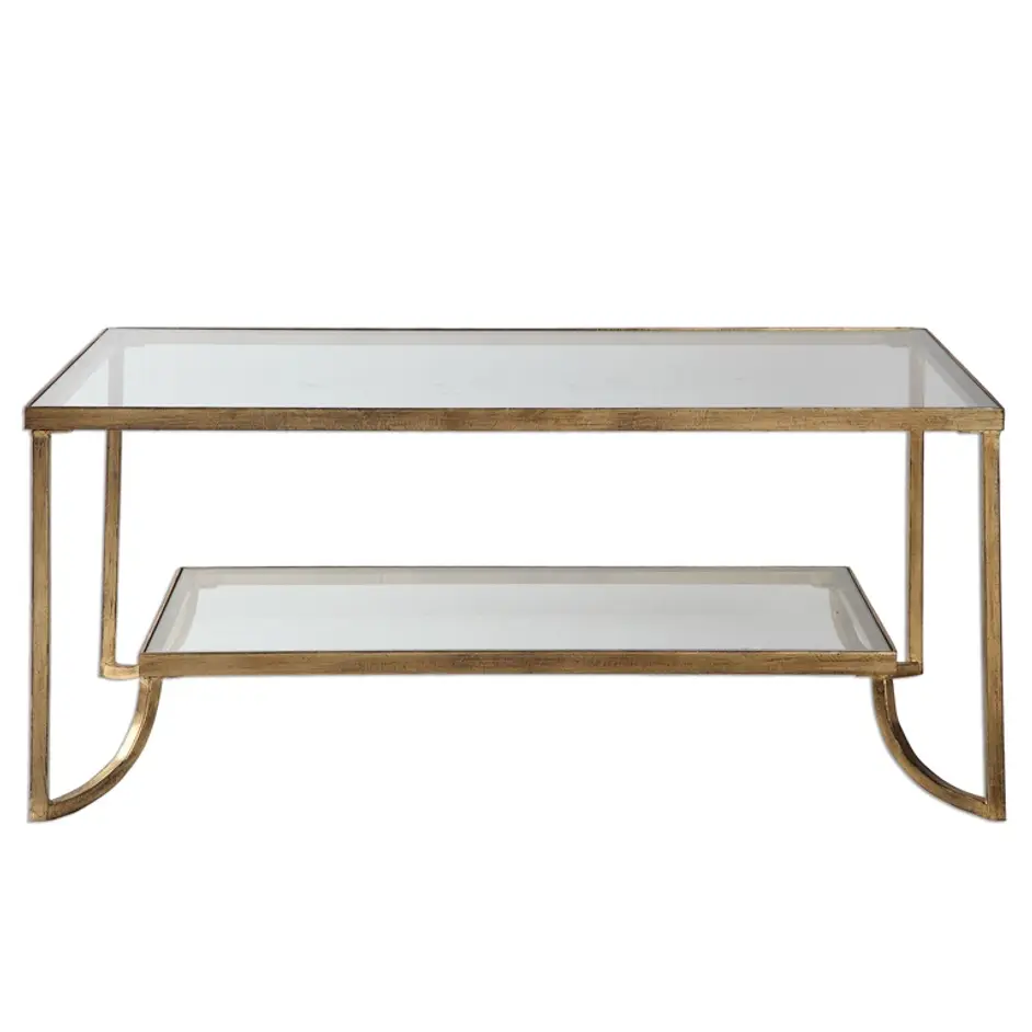 Katina Gold Leaf Coffee Table by Uttermost