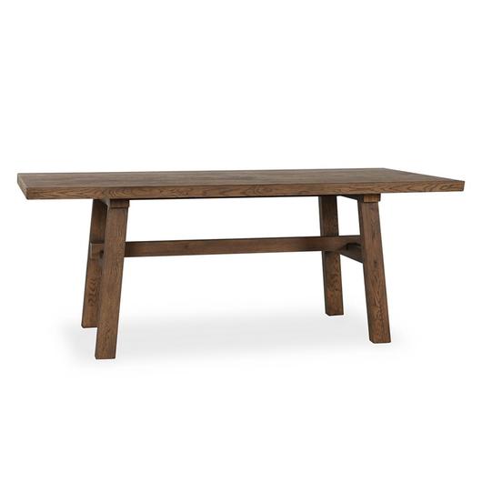 Lazar Reclaimed Oak 78" Dining Table Suede Brown by Classic Home